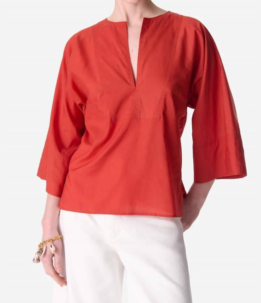 NEW VANESSABRUNO nam blouse in red